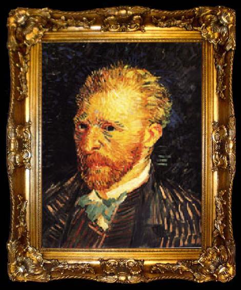 framed  Vincent Van Gogh Self-Portrait, ta009-2